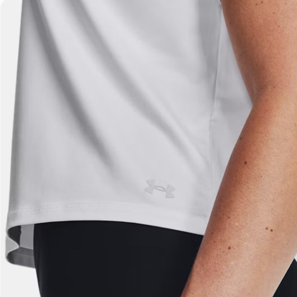 Under Armour Women's Loose White Crop Top Large - Picture 4 of 8